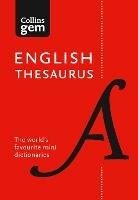 English Gem Thesaurus: The World’s Favourite Mini Thesaurus - Collins Dictionaries - cover