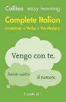Easy Learning Italian Complete Grammar, Verbs and Vocabulary (3 books in 1): Trusted Support for Learning - Collins Dictionaries - cover