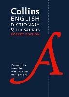 English Pocket Dictionary and Thesaurus: The Perfect Portable Dictionary and Thesaurus