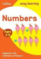 Numbers Ages 3-5: Ideal for Home Learning - Collins Easy Learning - cover