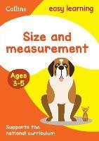 Size and Measurement Ages 3-5: Ideal for Home Learning - Collins Easy Learning - cover