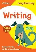 Writing Ages 3-5: Ideal for Home Learning - Collins Easy Learning - cover