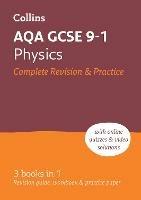 AQA GCSE 9-1 Physics All-in-One Complete Revision and Practice: Ideal for the 2026 and 2027 Exams Includes Online Edition, Quizzes and Video Solutions - Collins GCSE - cover