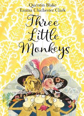 Three Little Monkeys - Quentin Blake - cover