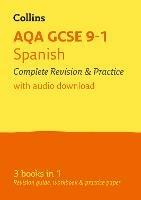 AQA GCSE 9-1 Spanish All-in-One Complete Revision and Practice: Ideal for the 2024 and 2025 Exams - Collins GCSE - cover