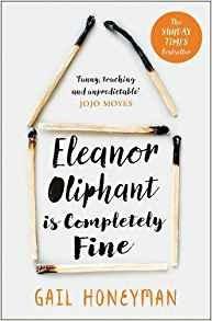 Eleanor Oliphant is Completely Fine - Gail Honeyman - cover