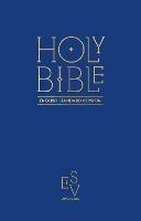 Holy Bible: English Standard Version (ESV) Anglicised Pew Bible (Blue Colour) - cover