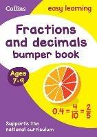 Fractions & Decimals Bumper Book Ages 7-9: Ideal for Home Learning - Collins Easy Learning - cover