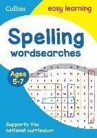 Spelling Word Searches Ages 5-7: Ideal for Home Learning - Collins Easy Learning - cover