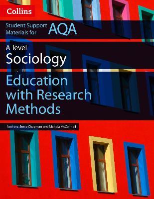 AQA AS and A Level Sociology Education with Research Methods - Martin Holborn,Nichola McConnell - cover
