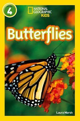 Butterflies: Level 4 - Laura Marsh,National Geographic Kids - cover