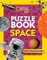 Puzzle Book Space: Brain-Tickling Quizzes, Sudokus, Crosswords and Wordsearches - National Geographic Kids - cover