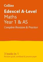 Edexcel Maths A level Year 1 (And AS) All-in-One Complete Revision and Practice: Ideal for Home Learning, 2023 and 2024 Exams