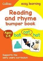 Reading and Rhyme Bumper Book Ages 3-5: Ideal for Home Learning - Collins Easy Learning - cover