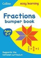 Fractions Bumper Book Ages 5-7: Ideal for Home Learning - Collins Easy Learning - cover