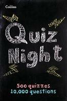 Collins Quiz Night: 10,000 Original Questions in 500 Quizzes - Collins Puzzles - cover