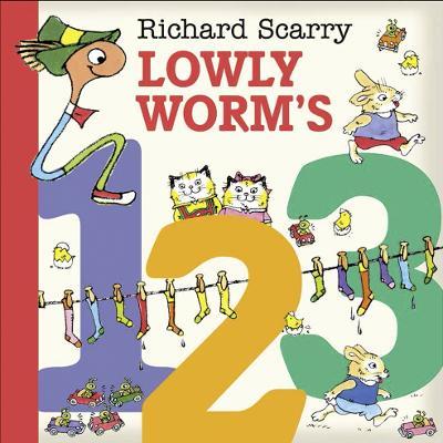 Lowly Worm’s 123 - Richard Scarry - cover