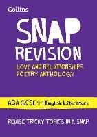 AQA Poetry Anthology Love and Relationships Revision Guide: Ideal for Home Learning, 2023 and 2024 Exams - Collins GCSE - cover