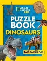 Puzzle Book Dinosaurs: Brain-Tickling Quizzes, Sudokus, Crosswords and Wordsearches - National Geographic Kids - cover