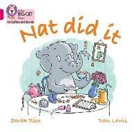 Nat Did It: Band 01a/Pink a - Sarah Rice - cover