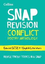 Edexcel Conflict Poetry Anthology Revision Guide: Ideal for the 2025 and 2026 Exams