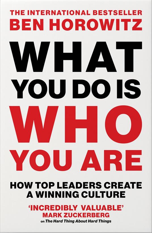 What You Do Is Who You Are: How to Create Your Business Culture