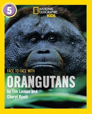 Face to Face with Orangutans: Level 5 - Tim Laman,Cheryl Knott - cover