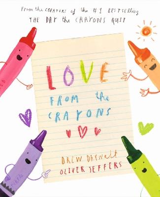 Love from the Crayons - Drew Daywalt - cover