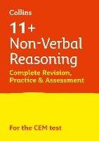 11+ Non-Verbal Reasoning Complete Revision, Practice & Assessment for CEM: For the 2026 Cem Tests - Collins 11+ - cover