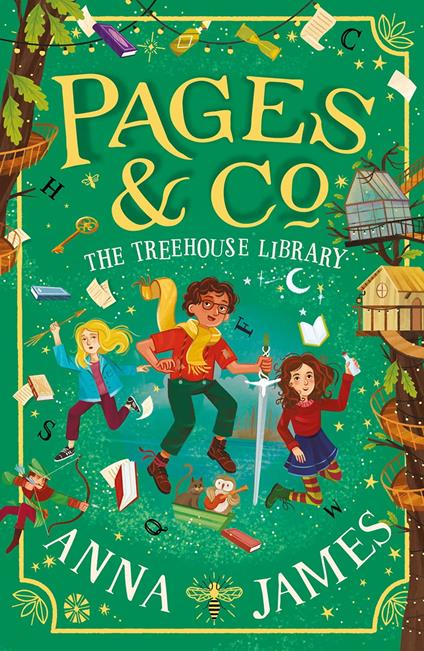 Pages & Co.: The Treehouse Library - Anna James,Marco Guadalupi - ebook