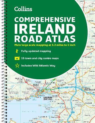 Comprehensive Road Atlas Ireland - Collins Maps - cover