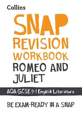 Romeo and Juliet AQA GCSE 9 – 1 English Literature Workbook: Ideal for the 2025 and 2026 Exams - Collins GCSE,Ian Kirby - cover
