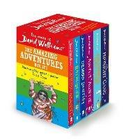 The World of David Walliams: The Amazing Adventures Box Set: Gangsta Granny; Ratburger; Demon Dentist; Awful Auntie; Grandpa's Great Escape; the Midnight Gang - David Walliams - cover