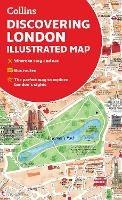 Discovering London Illustrated Map - Dominic Beddow,Collins Maps - cover