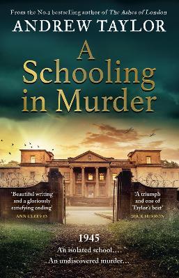 A Schooling in Murder - Andrew Taylor - cover