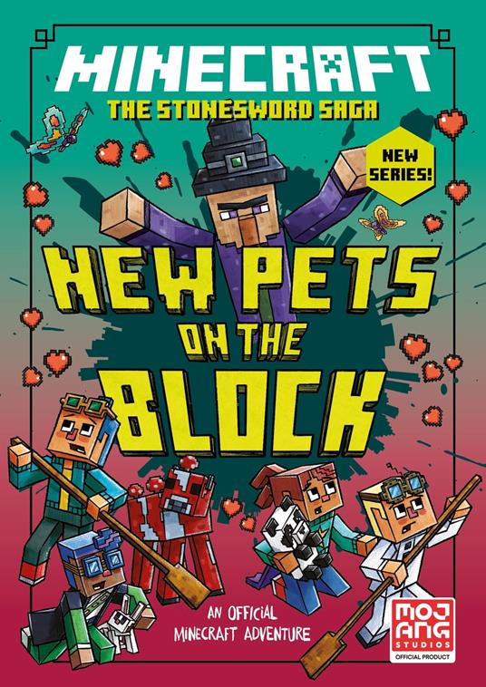 MINECRAFT: NEW PETS ON THE BLOCK (Stonesword Saga, Book 3) - Mojang AB - ebook