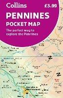 Pennines Pocket Map: The Perfect Way to Explore the Pennines - Collins Maps - cover