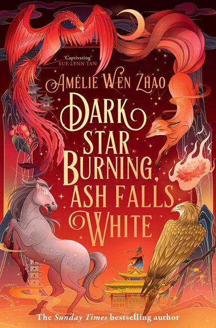 Dark Star Burning, Ash Falls White - Amélie Wen Zhao - cover