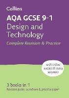 AQA GCSE 9-1 Design & Technology Complete Revision & Practice: Ideal for the 2024 and 2025 Exams - Collins GCSE - cover