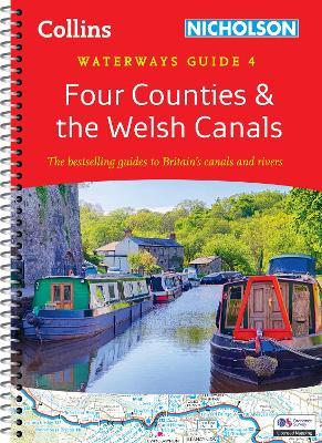 Four Counties and the Welsh Canals: For Everyone with an Interest in Britain’s Canals and Rivers - Nicholson Waterways Guides - cover