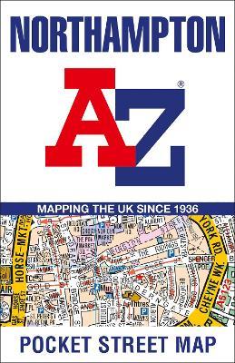 Northampton A-Z Pocket Street Map: Accurate Street Map for Easy Navigation - A-Z Maps - cover