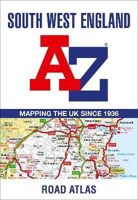 South West England A-Z Road Atlas - A-Z Maps - cover