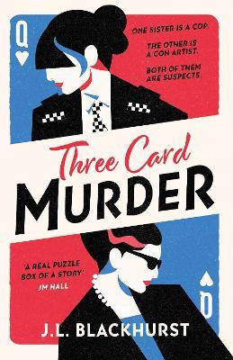 Three Card Murder - J.L. Blackhurst - cover