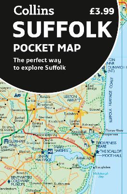 Suffolk Pocket Map: The Perfect Way to Explore the Suffolk - Collins Maps - cover