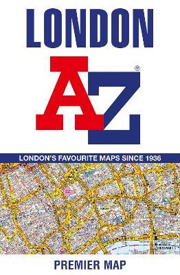 London A-Z Premier Map - A-Z Maps - cover