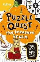 The Treasure Train: Solve More Than 100 Puzzles in This Adventure Story for Kids Aged 7+ - Kia Marie Hunt,Collins Kids - cover