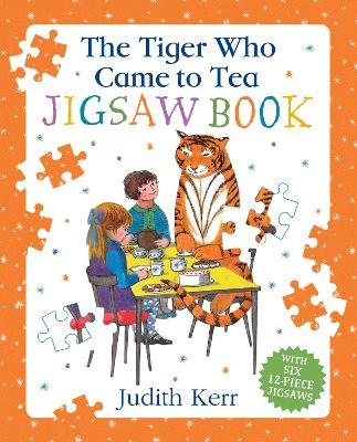 The Tiger Who Came To Tea Jigsaw Book - Judith Kerr - cover