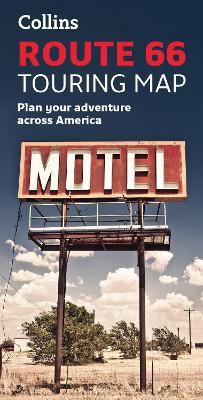 Collins Route 66 Touring Map: Plan Your Adventure Across America - Collins Maps - cover