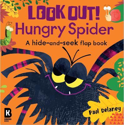 Look Out! Hungry Spider - Paul Delaney - cover