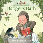 Badger’s Bath: A funny illustrated children’s picture book about Percy the Park Keeper from the bestselling creator of One Snowy Night (A Percy the Park Keeper Story)